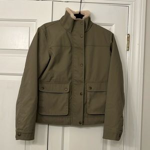 Patagonia Faux Fur Lined Canvas Maple Grove Jacket